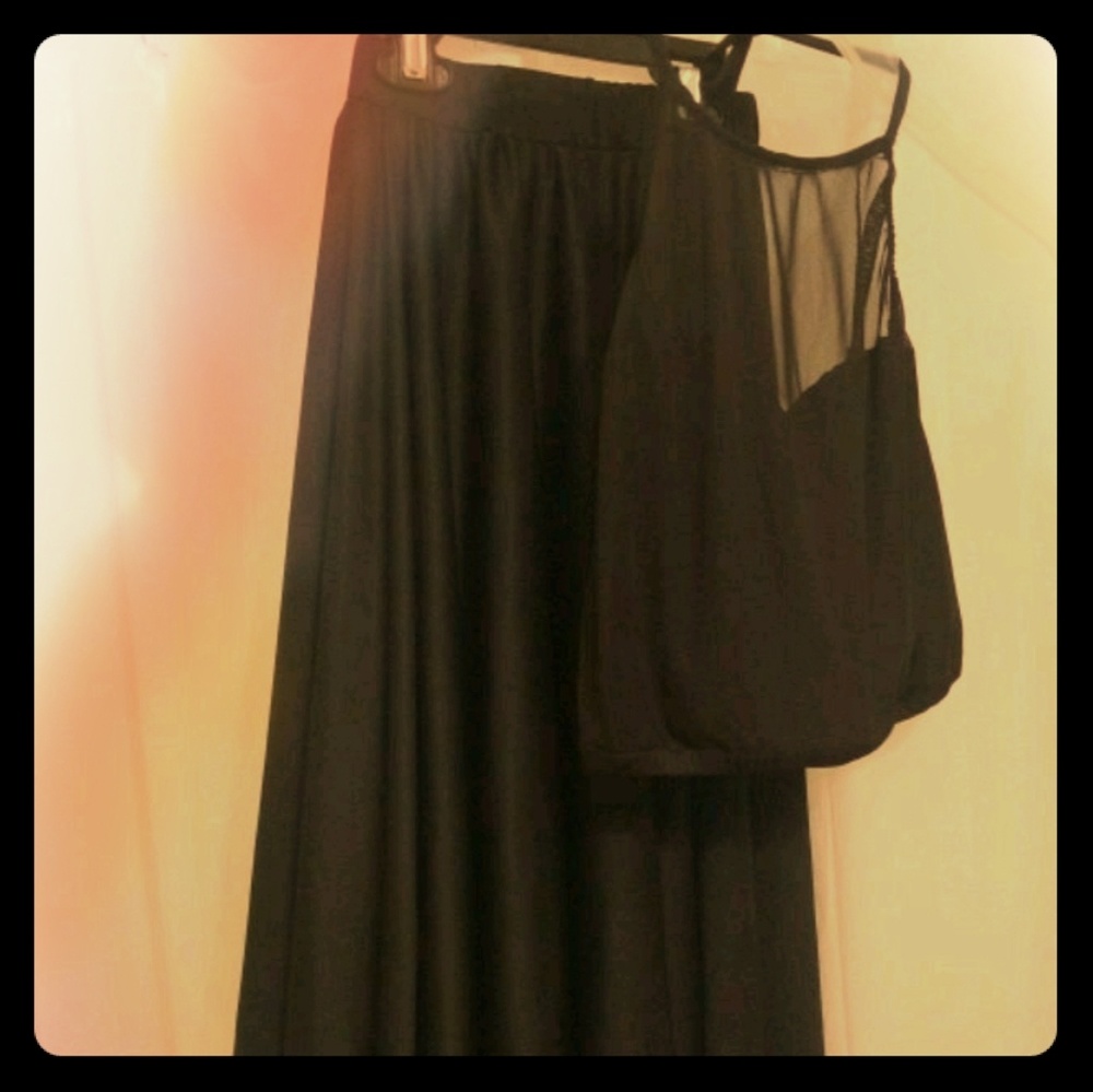 Small girls dance top/skirt
